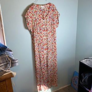 Coldwater Creek size 18w floral dress